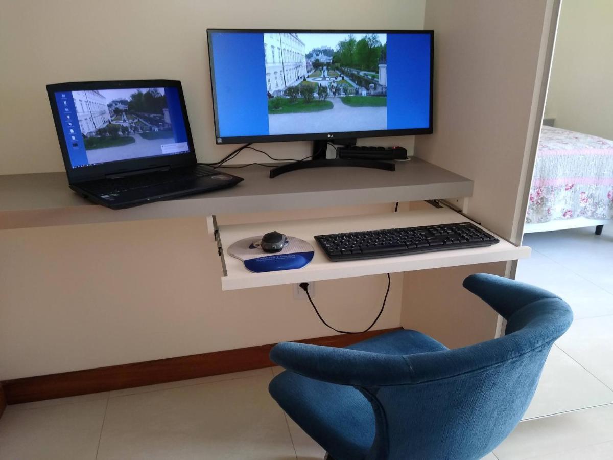 Apartamento A Beira Mar Completo Com Churrasqueira Florianópolis Eksteriør bilde